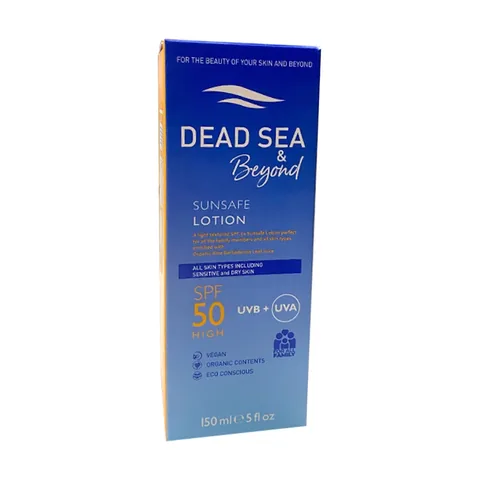 Dead Sea Beyond Sunsafe Lotion SPF50+ 150 ml
