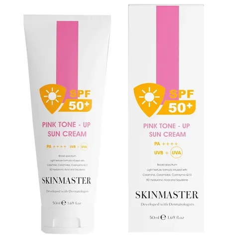 Skinmaster SPF 50+ Pink Tone-Evening and Brightening Sunscreen 50 ml