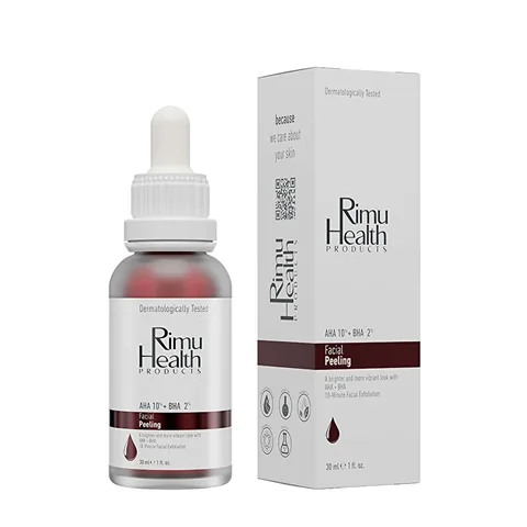 Rimu Health Revitalisierendes AHA+BHA Abend Gesichtspeeling Serum 30ml