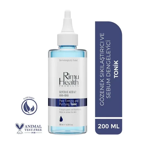 Rimu Health Pore Tightening Glycolic Acid - Aha Toner 200 ml