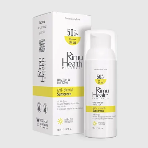 Rimu Health Brightening Sunscreen For Blemished Skin Spf50+ 50 ml