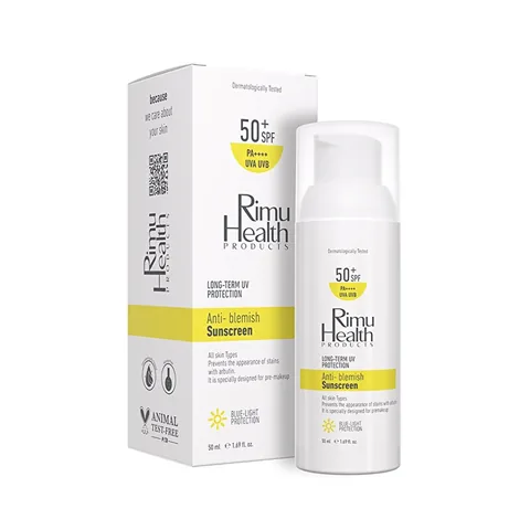 Rimu Health Brightening Sunscreen For Blemished Skin Spf50+ 50 ml