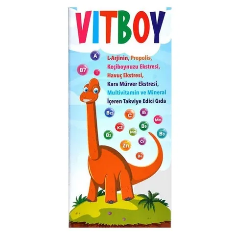 Vitboy مكمل غذائي متعدد الفيتامينات والمعادن من فيتبوي، 150 مل، لصحة أفضل