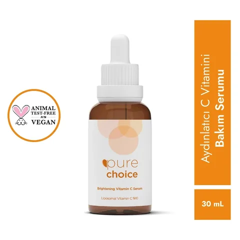 Pure Choice سيروم فيتامين سي المفتح للبشرة من بيور تشويس بتركيز 10%، 30 مل