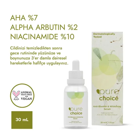 Pure Choice Anti-spot Skin Whitening Serum 30 ml