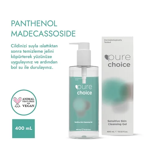 Pure Choice For Sensitive Skin Face Cleansing Gel 400 ml