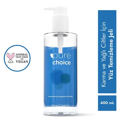 Pure Choice Combination and Oily Skin Face Cleansing Gel 400 ml