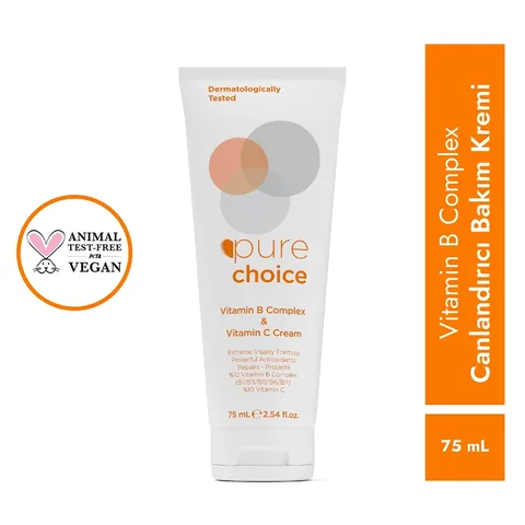 Pure Choice Vitamin C and Vitamin B Complex Skin Care Cream 75 ml