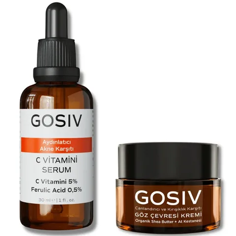 Gosiv Anti-Aging Augenpflege Set für jugendliche Hautunterstützung