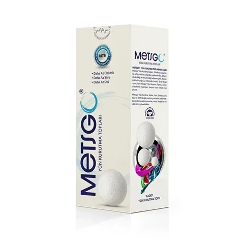 Мячики для сушки из шерсти Metsgo 3 шт.