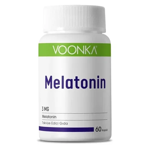Voonka Melatonin Schlafsupplement – 60 Kapseln