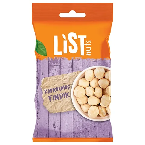 Geröstete Haselnüsse - Frischer Snack, 34g