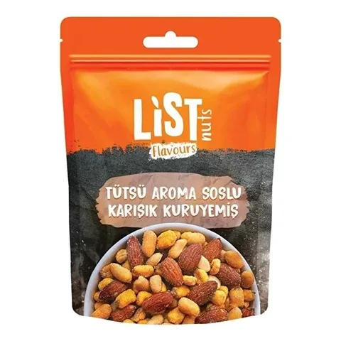 List Geschmacksrichtungen Geräucherte Sauce Gemischte Nüsse - 150g