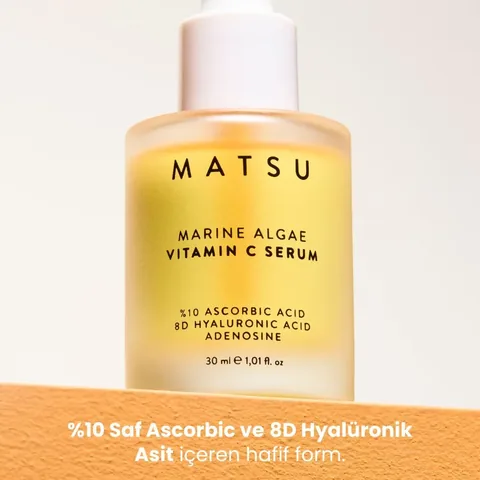 Matsu سيروم فيتامين سي من ماتسو بالطحالب البحرية 30 مل