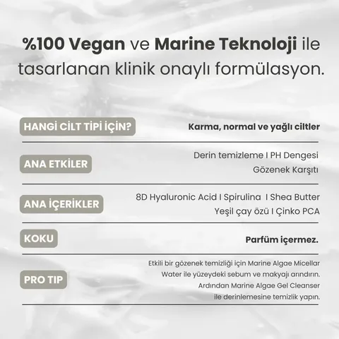 Matsu Marine Algae Cleansing Gel 200 ml