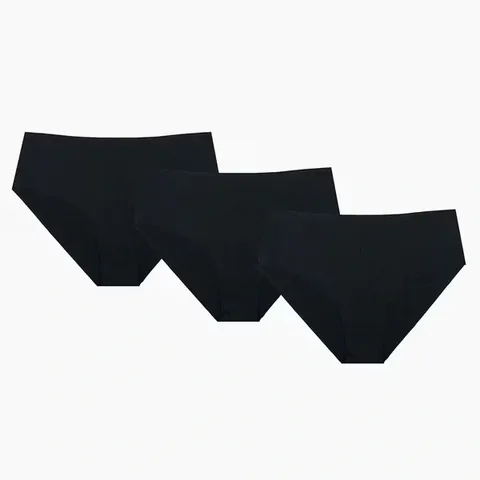 NBB Schwarze XL Laser-Cut Slips 3er-Pack