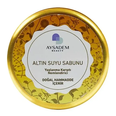 Aysadem Gold Wasserseife 100g - Luxuriöser, feuchtigkeitsspendender Reiniger