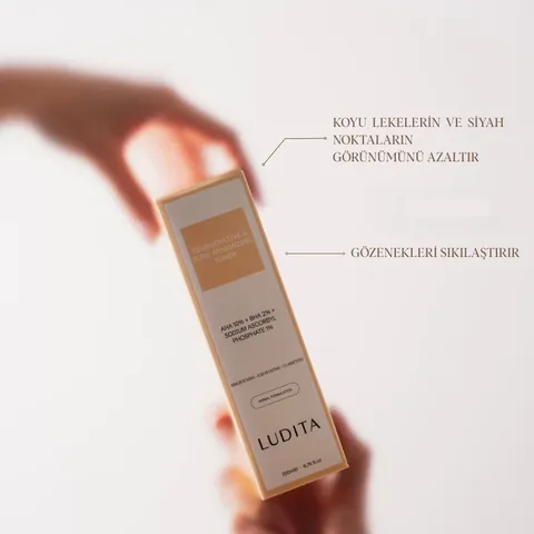 Ludita Pore Tightening Peeling Tonic 200 ml