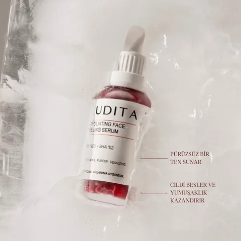Ludita Skin Tone Equalizing Face Peeling Red Serum 30 ml
