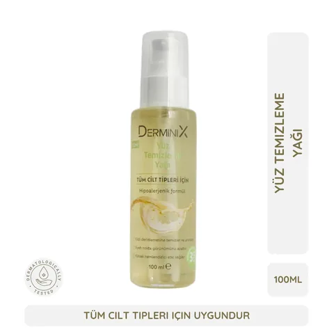 Derminix Reinigungsöl 100ml - Sanfter Make-up Entferner für Alle