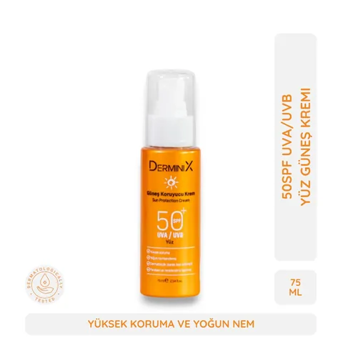 Солнцезащитный спрей для лица Derminix SPF 50+ 75 мл