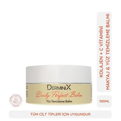 Derminix Reinigungsbalsam mit Kollagen und Vitamin C 100ml