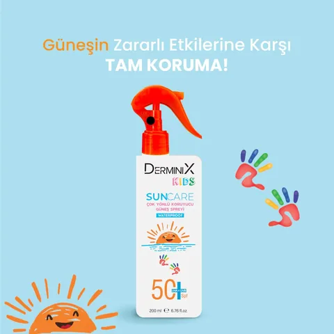 Детский солнцезащитный крем Derminix SPF 50 200 мл