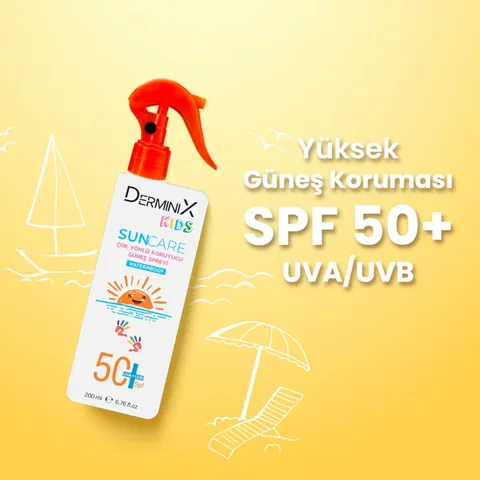 Derminix Children's Sun Cream Spf50 200 ml