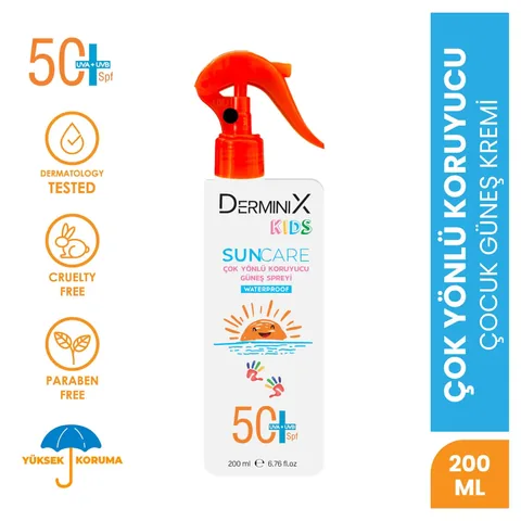Derminix Children's Sun Cream Spf50 200 ml