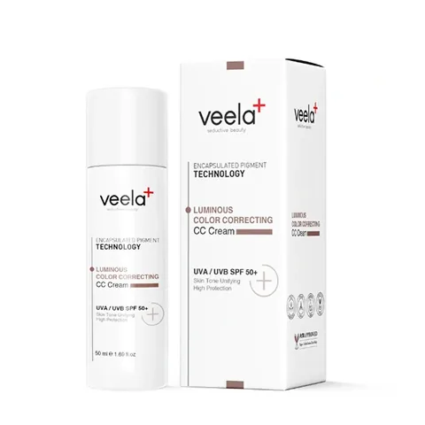 Veela Concealer Skin Tone Equalizer And Anti-blemish Luminous Color Corrector cc Cream Spf50+ 50 ml