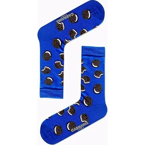 Carnaval 100% Baumwolle Flexible Lycra Socke - Größen 36-44