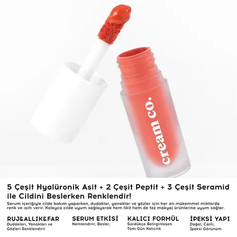 Крем для лица Glow Tint 5 мл - 503 теплый персик от Cream Co