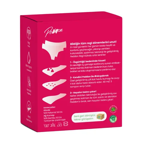 Almy Peddon Jenny Maxi Menstrual Panties - Eco-Friendly &amp; Absorbent