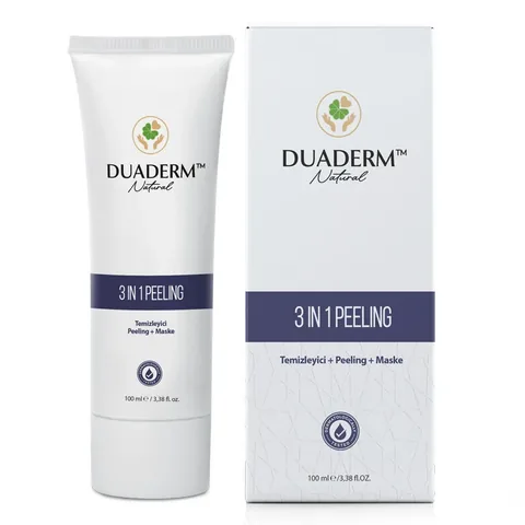Duaderm 3in1 Hautreinigungs-Peeling-Maske - 100ml
