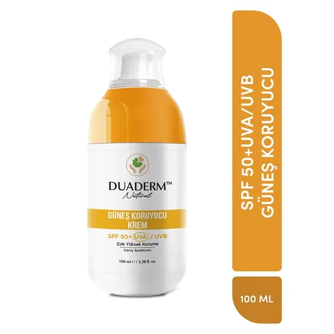 Duaderm كريم الحماية من الشمس للوجه والجسم من دودرم بعامل حماية 50+، 100 مل