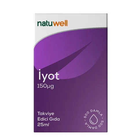 Natuwell Bio Jod Tropfen 25 ml