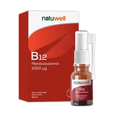 Natuwell B12 Sublingual Spray 1000 mcg