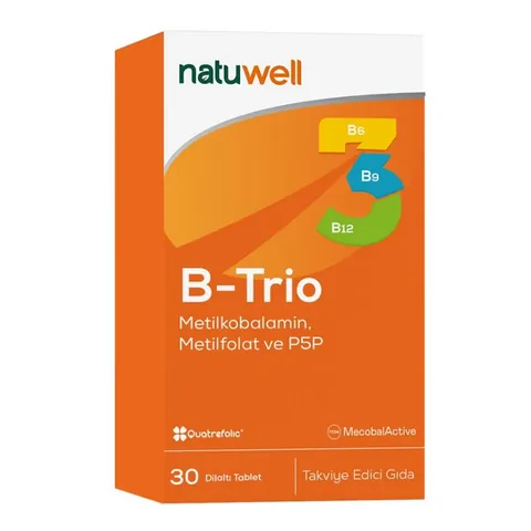 Natuwell B-Trio Sublingualtabletten - 30 Stück