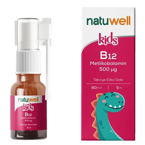 Natuwell Kinder B12 Methylcobalamin Tropfen 5 ml