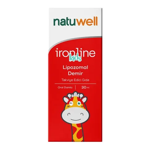 Natuwell Kinder Liposomales Eisen Flüssigpräparat 30 ml