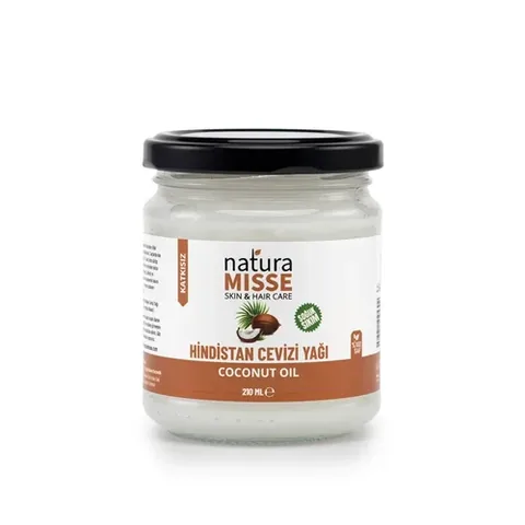 NaturaMisse Organic Coconut Oil 210ml - Pure Moisturizer
