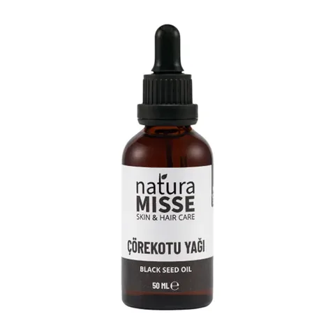 NaturaMisse 100% Pure Black Seed Oil - 50ml Cold-Pressed Extract