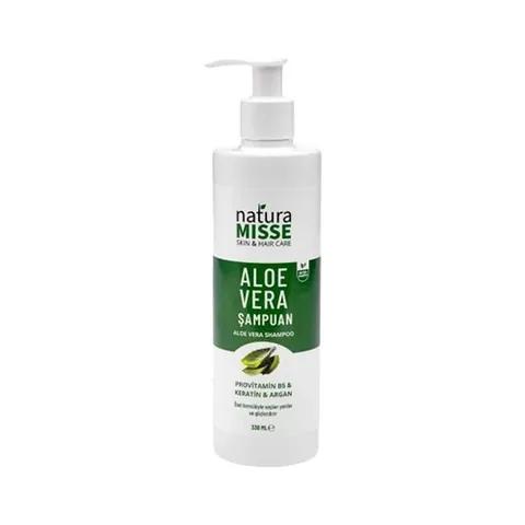 NaturaMisse Aloe Vera Shampoo mit Keratin 330ml