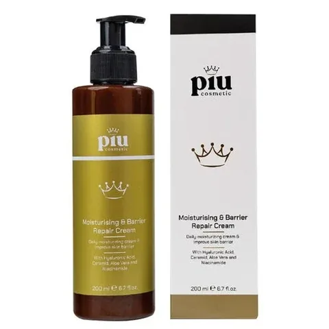 Piu Cosmetic كريم بيو كوزماتيك باريير الواقي المرطب للوجه والجسم 200 مل