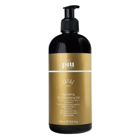 Piu Cosmetic غسول جل للوجه من بيو كوزماتيك للبشرة الحساسة والجافة 400 مل