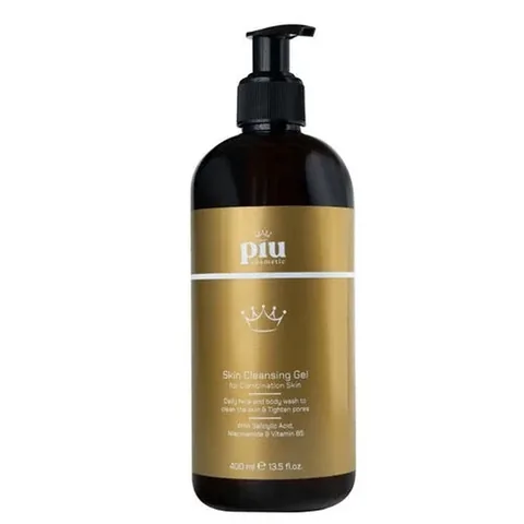 Гель для умывания Piu Cosmetic для комбинированной и жирной кожи 400 мл