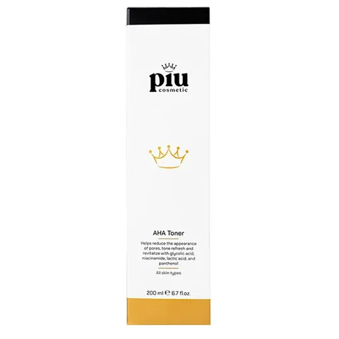 Piu AHA Toner 200ml - Peeling, Aufhellend & Hydratisierend