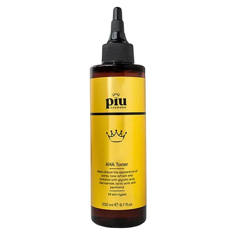 تونر أحماض ألفا هيدروكسي 200 مل من بيو كوزمتيك Piu Cosmetic