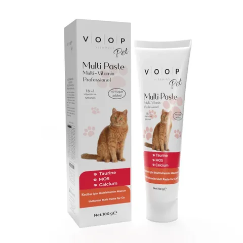 Voop Cat Immunsupport Multivitaminpaste - 100g