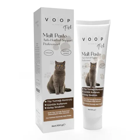 Voop Anti-Haarball Maltpaste für Katzen - 100g